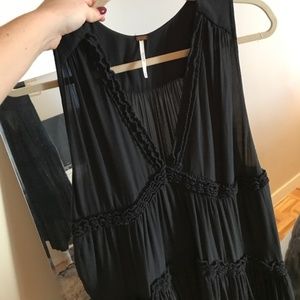 Free people, deep v neck tunic size XS